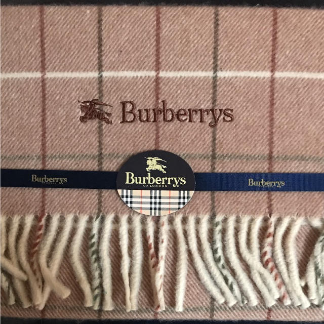 BURBERRY(バーバリー)のkim様専用✩バーバリー ウールひざ掛け ブランケット インテリア/住まい/日用品の寝具(毛布)の商品写真