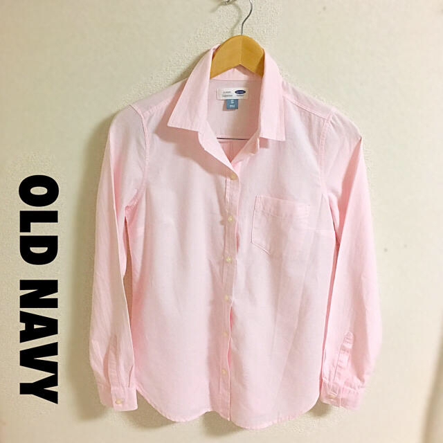 Old Navy(オールドネイビー)の長袖シャツ  ピンク  レディース レディースのトップス(シャツ/ブラウス(長袖/七分))の商品写真