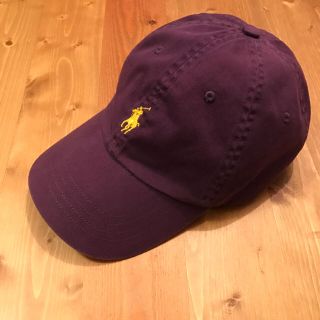 ポロラルフローレン(POLO RALPH LAUREN)の【大人気】【ラルフローレン】キャップ 紫 パープル ユニセックス(キャップ)