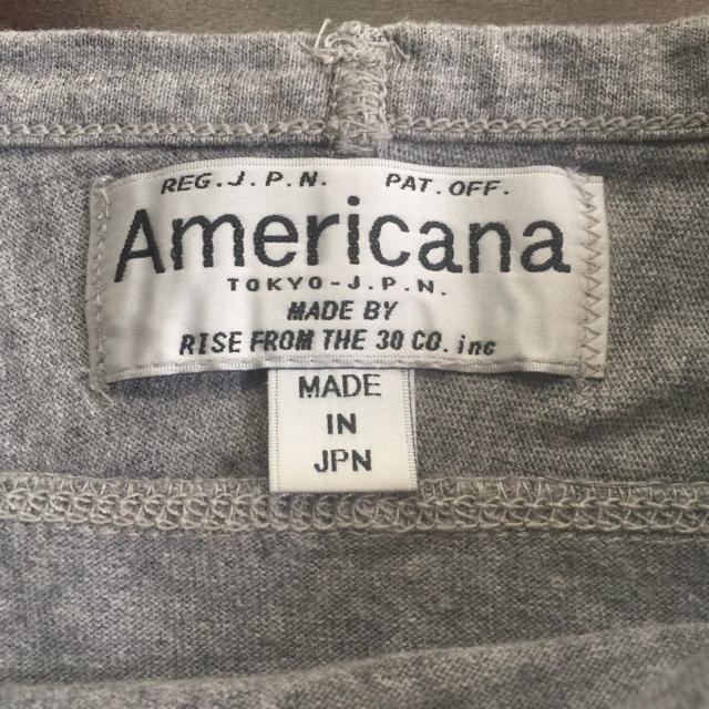 AMERICANA(アメリカーナ)のアメリカーナ 七分袖 Tシャツ レディースのトップス(Tシャツ(長袖/七分))の商品写真