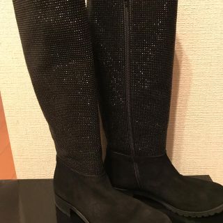 FABRIZIOCHINI ロングブーツの通販 by sasakitchen's shop|ラクマ