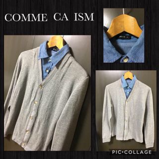 コムサイズム(COMME CA ISM)のCOMME CA ISM 長袖カーデ 販売価格\5800+税 美品 M(カーディガン)