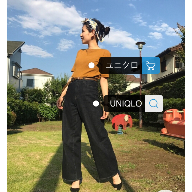 UNIQLO(ユニクロ)のUNIQLO＊リブボートネックT レディースのトップス(Tシャツ(長袖/七分))の商品写真