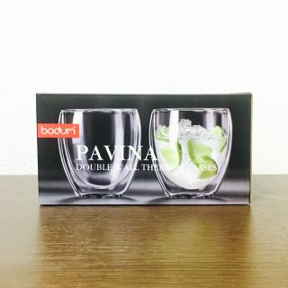 ボダム(bodum)の値下げ＊北欧デザイン＊bodum pavina ペアグラス(グラス/カップ)