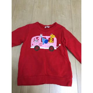 ホットビスケッツ(HOT BISCUITS)のトレーナー ミキハウス 女児100(Tシャツ/カットソー)