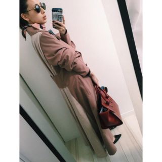 アメリヴィンテージ(Ameri VINTAGE)のnikko様専用！ameri OLIVE BACK FRILL JK(ロングコート)