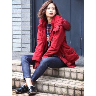 スライ(SLY)のSLY 16AW/N3-B RED SHORT(モッズコート)