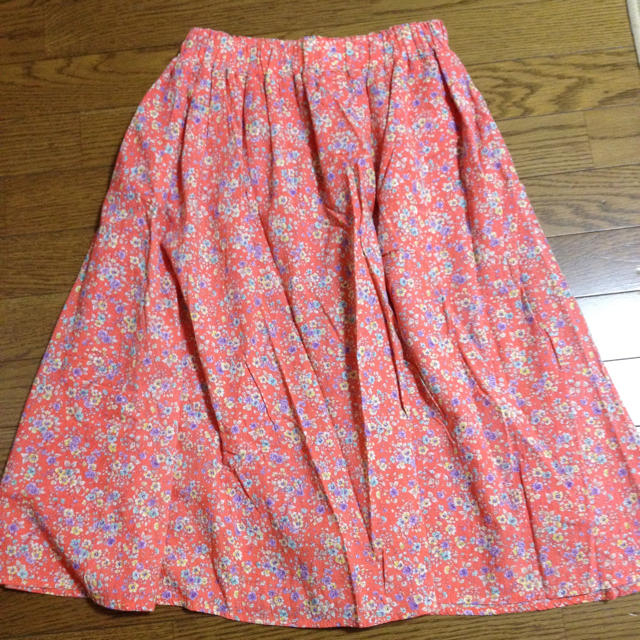 古着花柄スカート レディースのスカート(ロングスカート)の商品写真