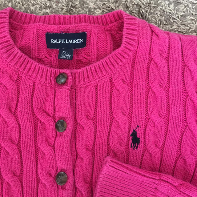 Ralph Lauren - ラルフローレン☆コットンケーブルニットカーディガン ...