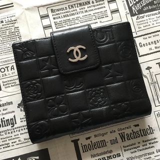 シャネル(CHANEL)の美品★国内正規品CHANEL チョコバー お財布 ココマーク(財布)