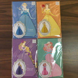 ディズニー(Disney)のハニカムカード プリンセス ディズニー(カード/レター/ラッピング)