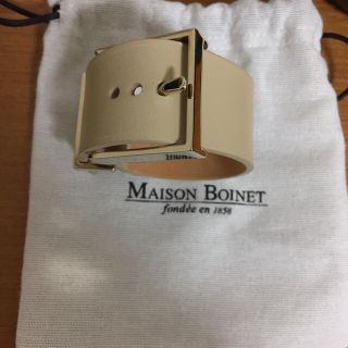 トゥモローランド(TOMORROWLAND)のMAISON BOINET レザーブレスレット(ブレスレット/バングル)