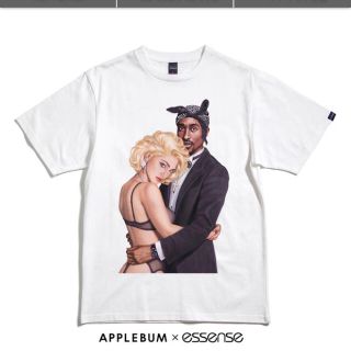 アップルバム(APPLEBUM)の完売商品 applebum × essense コラボtシャツ Mサイズ(Tシャツ/カットソー(半袖/袖なし))