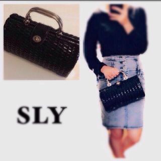 スライ(SLY)のSLY♡カゴバック(ハンドバッグ)