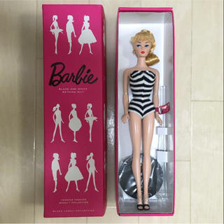 バービー(Barbie)の☆¥5,000均一☆バービー人形 Black&White スイムウェアー復刻版(その他)