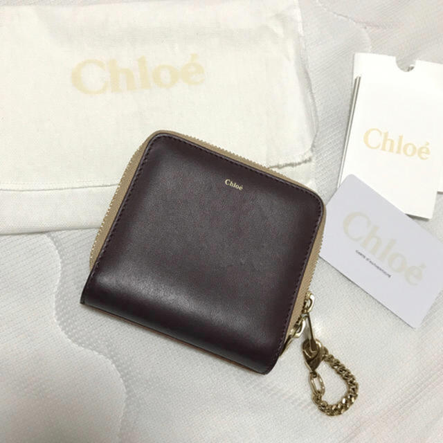 Chloe(クロエ)のChloe  バイカラー  お財布 折り畳み レディースのファッション小物(財布)の商品写真