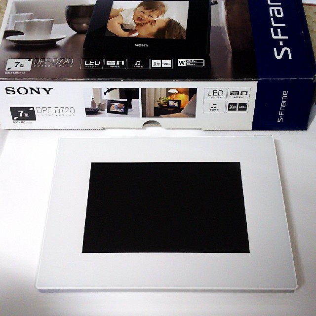 新品未使用 SONY DPF-D720 デジタルフォトフレーム ホワイト - フォト 新品未使用 SONY DPF-D720 デジタルフォトフレーム ホワイト - フォト