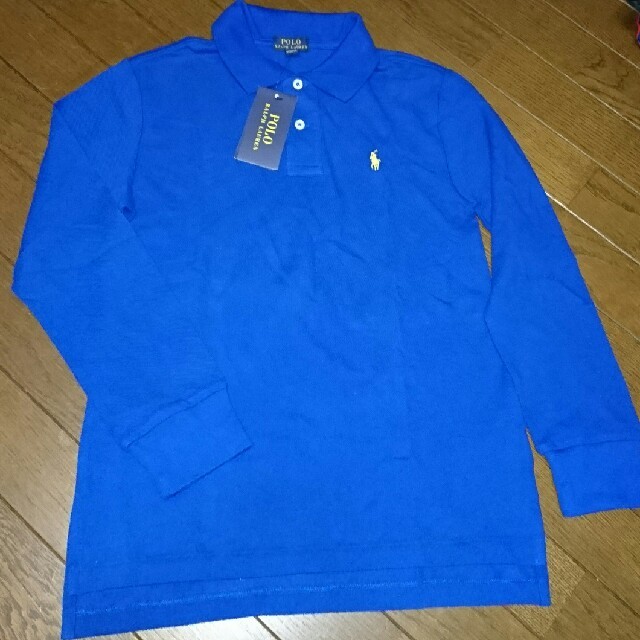 POLO RALPH LAUREN(ポロラルフローレン)のラルフローレン 長袖 ポロシャツ キッズ/ベビー/マタニティのキッズ服男の子用(90cm~)(Tシャツ/カットソー)の商品写真