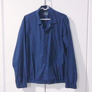 トゥモローランド(TOMORROWLAND)のBLUE WORK   コーチジャケット  size.M (ブルゾン)