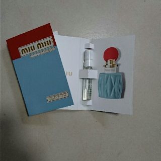 ミュウミュウ(miumiu)の【新品】MIUMIU のファーストフレグランスです。
容量:1.5mlx1

(香水(女性用))