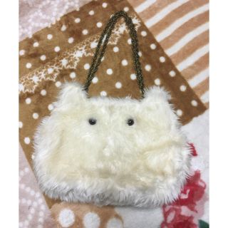 メリージェニー(merry jenny)のメリージェニー ♡フェイクファー キャットショルダーbag(ショルダーバッグ)