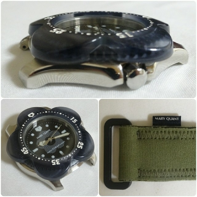 MARY QUANT(マリークワント)の美品 希少 マリークワント 稼動中 アナログ 腕時計 送料無料 レディースのファッション小物(腕時計)の商品写真