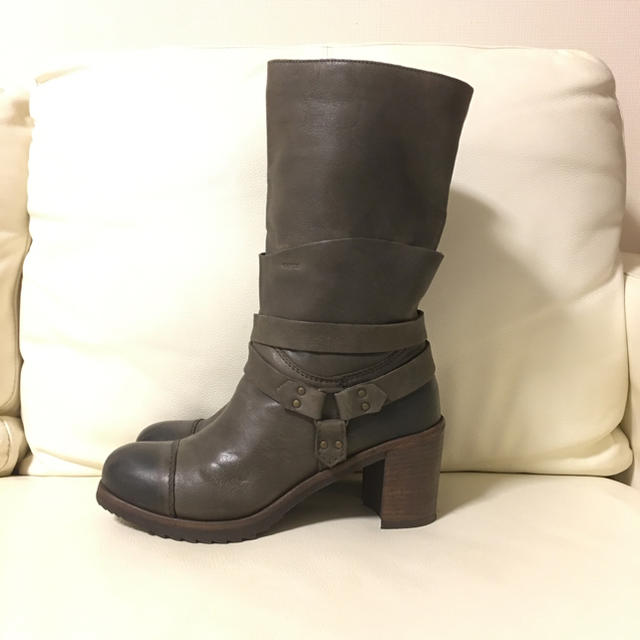 GEOX ミドルブーツ 本革 レディースの靴/シューズ(ブーツ)の商品写真