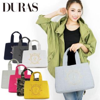 デュラス(DURAS)のDURAS カナパ風トートバッグ(トートバッグ)