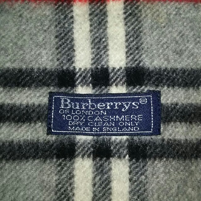 BURBERRY(バーバリー)のxlunacy3000様専用バーバリーカシミヤ100％men'sマフラー メンズのファッション小物(マフラー)の商品写真