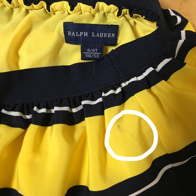 Ralph Lauren(ラルフローレン)のラルフローレン スカート4T/110 お値下げしました キッズ/ベビー/マタニティのキッズ服女の子用(90cm~)(スカート)の商品写真