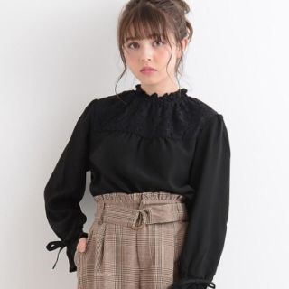 マジェスティックレゴン(MAJESTIC LEGON)の新作☆majestic legon レースブラウス(シャツ/ブラウス(長袖/七分))