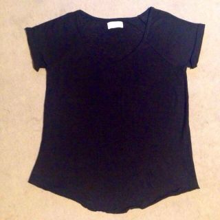 ザラ(ZARA)のZARA☆リネン100% Tシャツ♡(Tシャツ(半袖/袖なし))