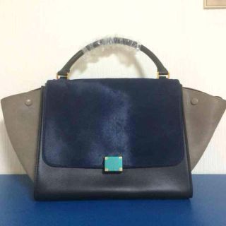 セリーヌ(celine)のロンドン路面店購入♡セリーヌ トラペーズ(ハンドバッグ)