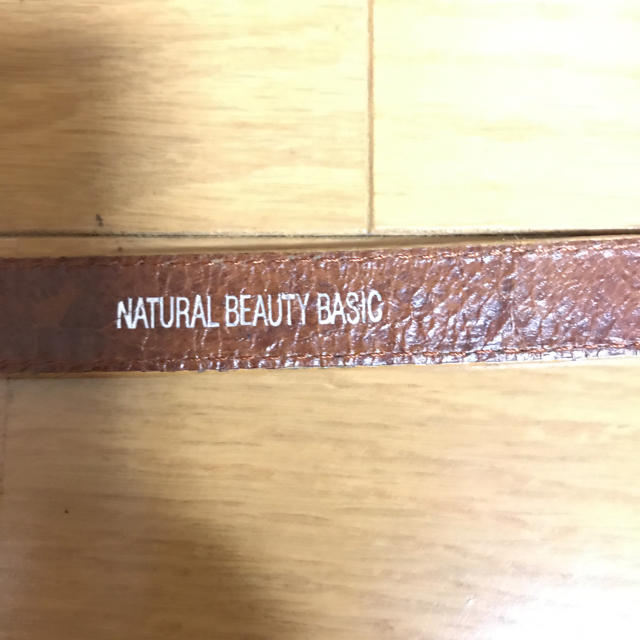 NATURAL BEAUTY BASIC(ナチュラルビューティーベーシック)のベルト レディースのファッション小物(ベルト)の商品写真