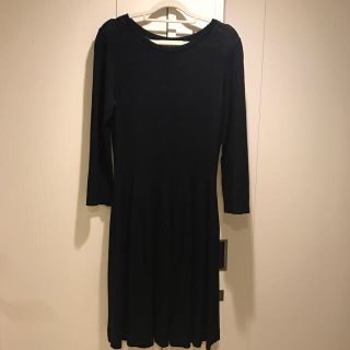 ロペ(ROPE’)のロペ♡上品なネイビー ニットワンピース(ひざ丈ワンピース)