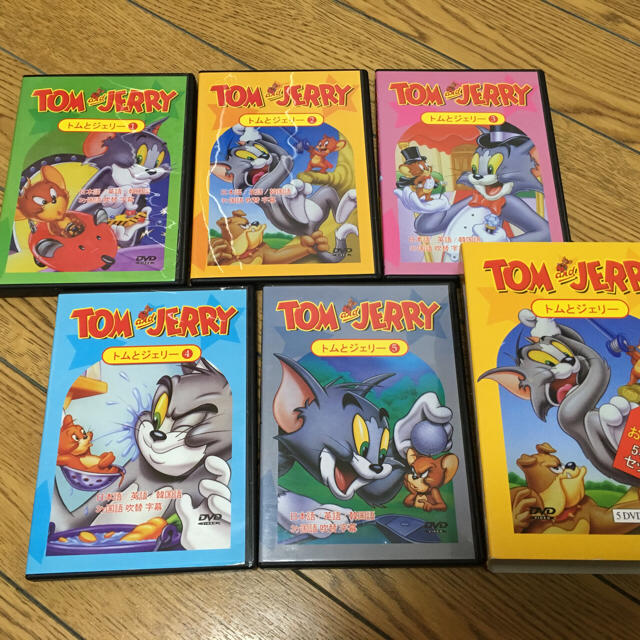 Disney トムとジェリー Dvd Box 5枚組 全45話 コレクション セットの通販 By Mnbfx4000 S Shop ディズニー ならラクマ