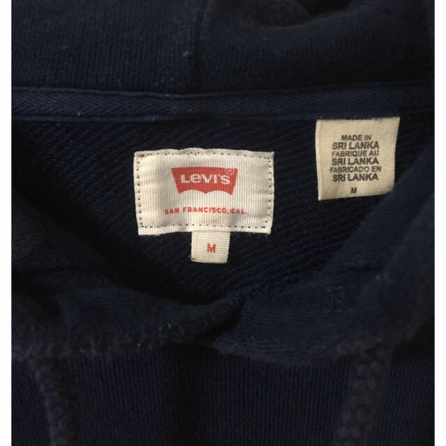 Levi's(リーバイス)のLevi'sロゴパーカー ネイビー メンズのトップス(パーカー)の商品写真