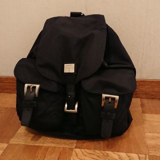 マリークワント(MARY QUANT)のらん様専用 マリークワント ♣️ナイロンリュック 黒♣️(リュック/バックパック)