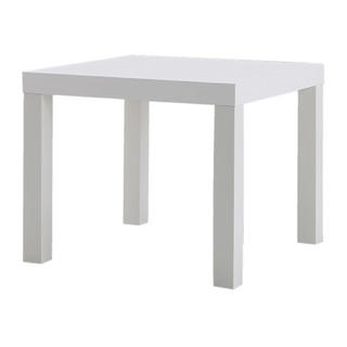 イケア(IKEA)の【IKEA】LACK サイドテーブル, ホワイト, 55x55 cm (コーヒーテーブル/サイドテーブル)