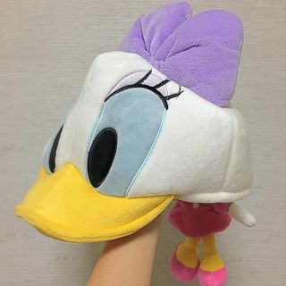 ディズニー(Disney)のディズニー disney デイジー ファンキャップ(キャラクターグッズ)