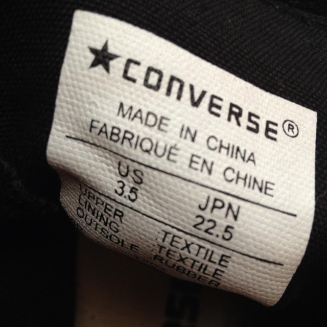 CONVERSE(コンバース)のコンバース☆ハイカットスニーカー レディースの靴/シューズ(スニーカー)の商品写真