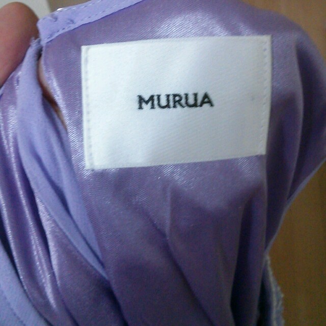 MURUA(ムルーア)のMURUA ﾜﾝﾋﾟｰｽ レディースのワンピース(ミニワンピース)の商品写真