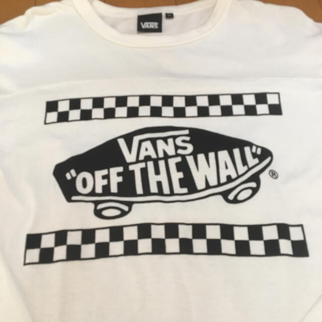 VANS(ヴァンズ)のメンズ Tシャツ 長袖 アイボリー メンズのトップス(Tシャツ/カットソー(七分/長袖))の商品写真