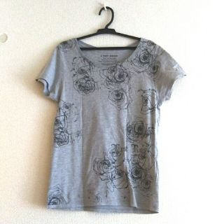 レストローズ(L'EST ROSE)の【L'EST ROSE】ローズ柄 Tシャツ (Tシャツ(半袖/袖なし))