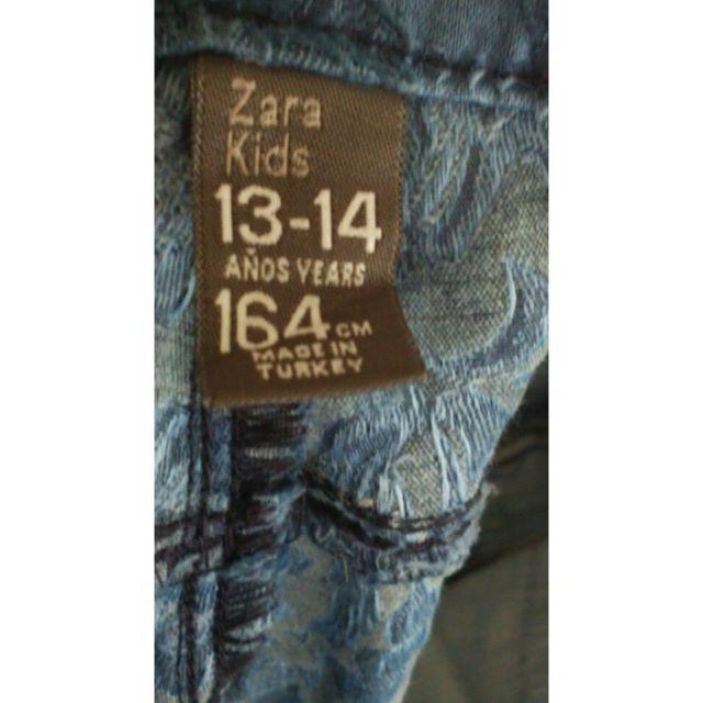 ZARA KIDS(ザラキッズ)の★まろさま専用★ＺＡＲＡ　ＫＩＤＳ　１３－１４　１６４　柄パンツ レディースのパンツ(カジュアルパンツ)の商品写真