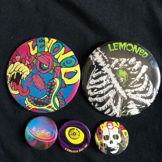 lemonade 缶バッチ５個セット(ミュージシャン)