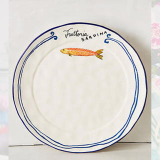 アンソロポロジー(Anthropologie)の本日だけ！セール！アンソロポロジー お魚 プレート お皿 フィッシュ(食器)