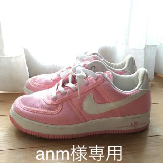 ナイキ(NIKE)のナイキ ピンク エアフォース1  25.5(スニーカー)