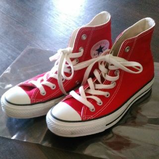 コンバース(CONVERSE)のCONVERSE☆オールスター☆赤(スニーカー)