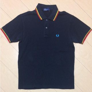 フレッドペリー(FRED PERRY)の【Matt様】フレッドペリー ポロシャツ 黒 M ジャンク品(ポロシャツ)